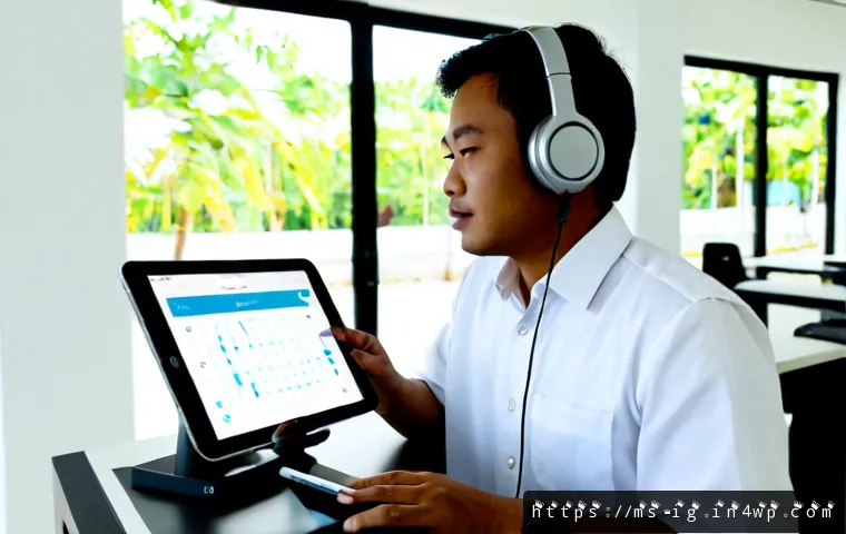 Home 28 정신건강과 관련된 최신 기술 연구 결과 - Photorealistic mental health technology research scene in a modern Malaysian university laboratory, ...